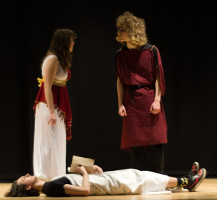 Photo of the Senior Classics Play, Cleopatra