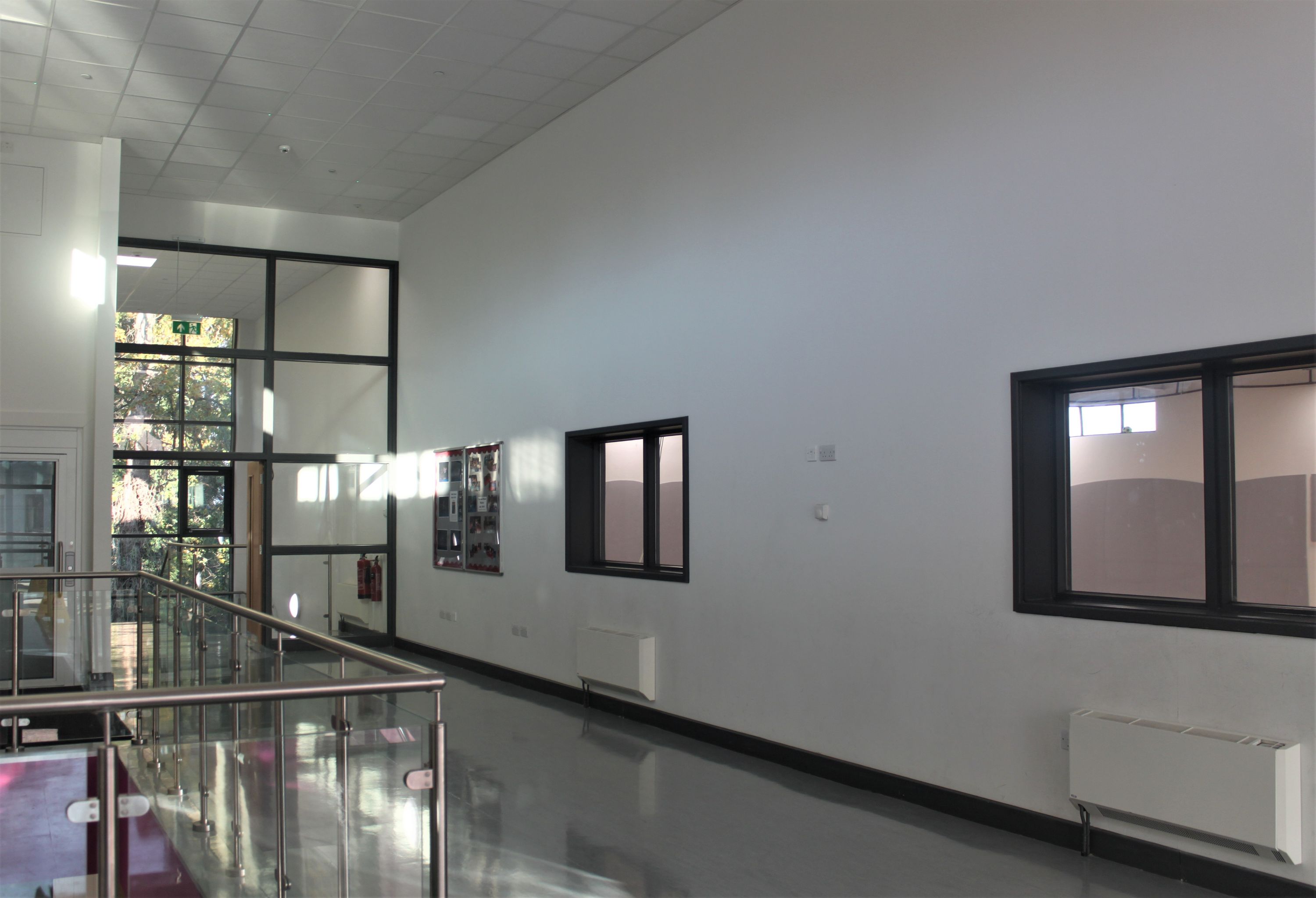Photo of the interior of the Sports Building