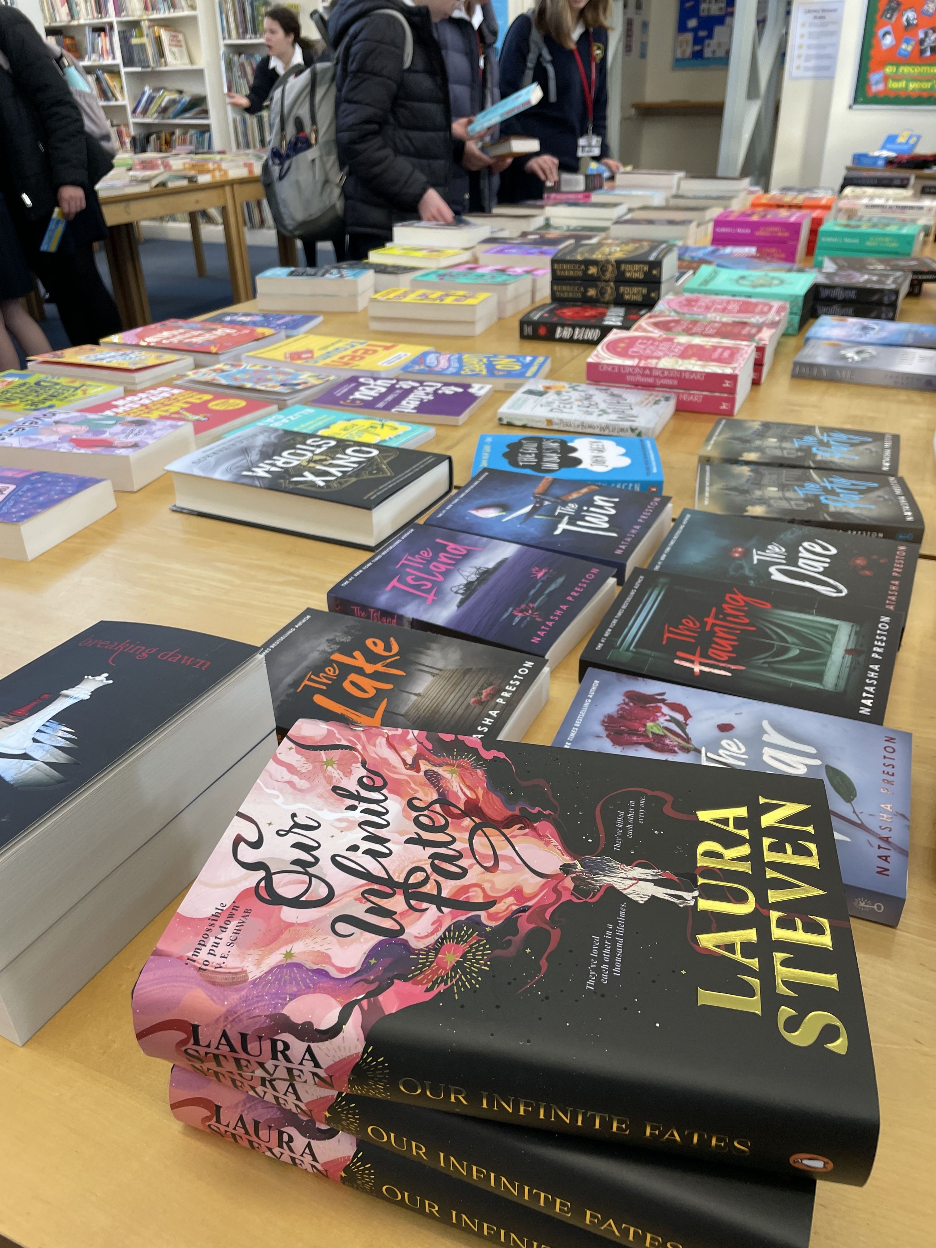 Photo of the World Book Day book sale