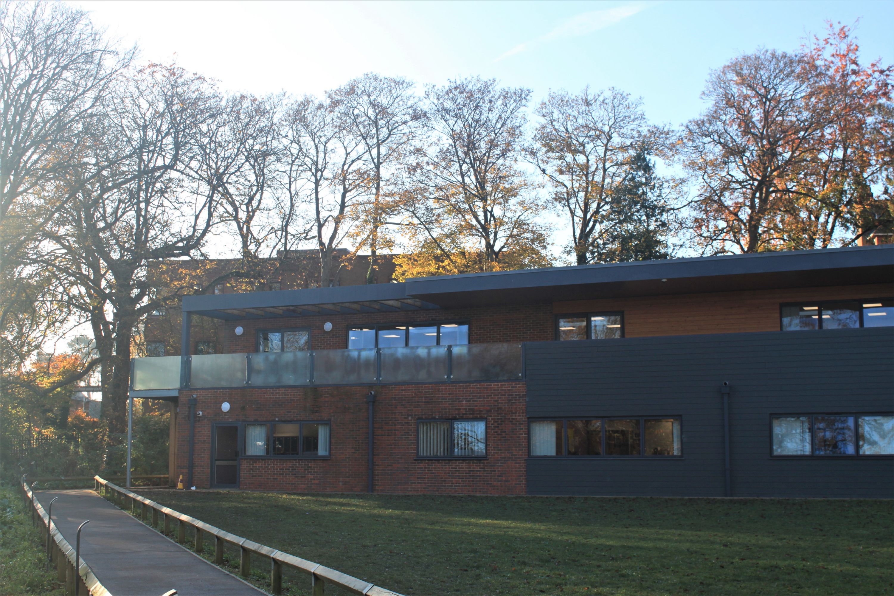 Photo of the Sixth Form block