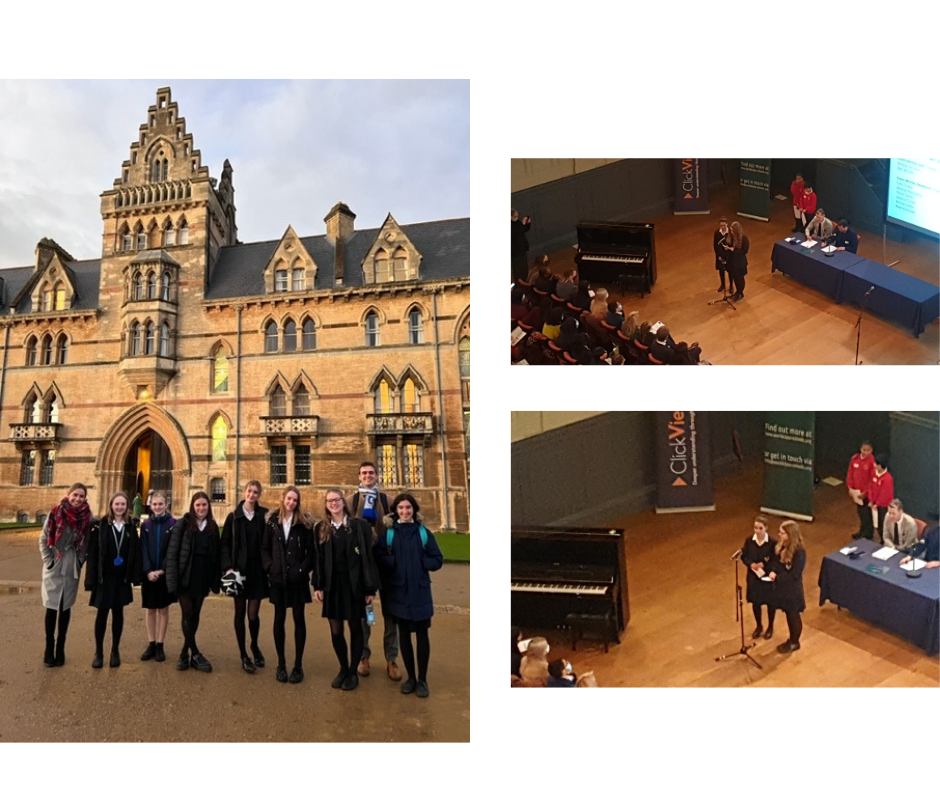 Photo collage of World Class Schools event