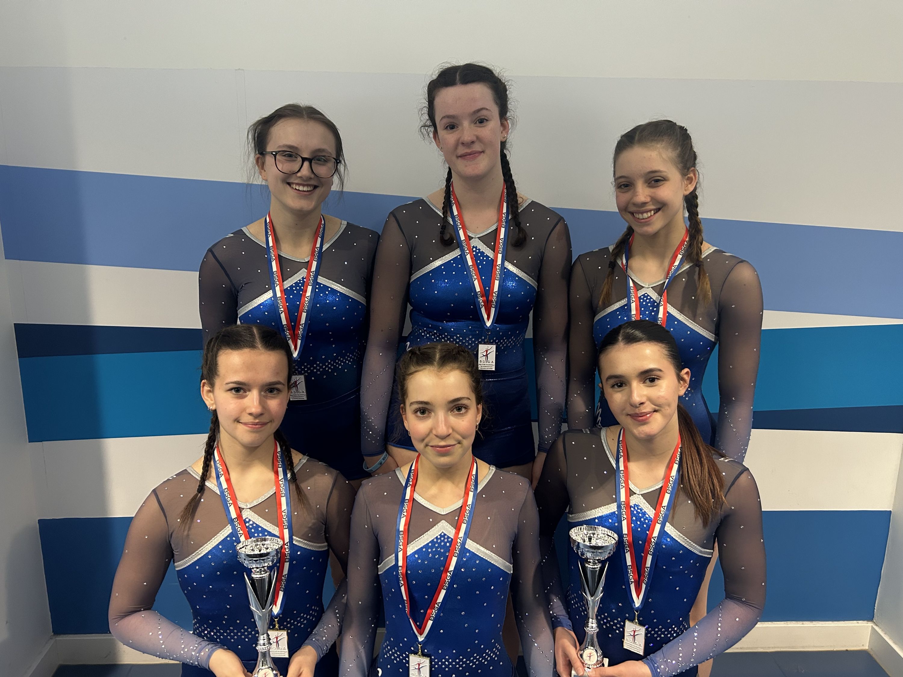 Photo of trampolinists 