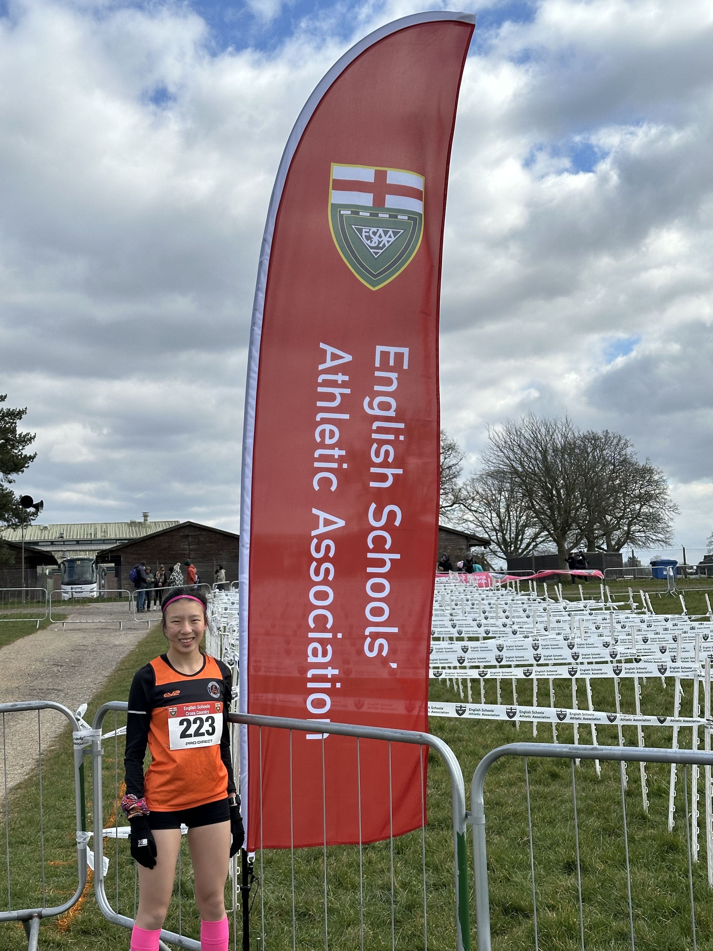 Photo of cross-country championship participant Sarena So