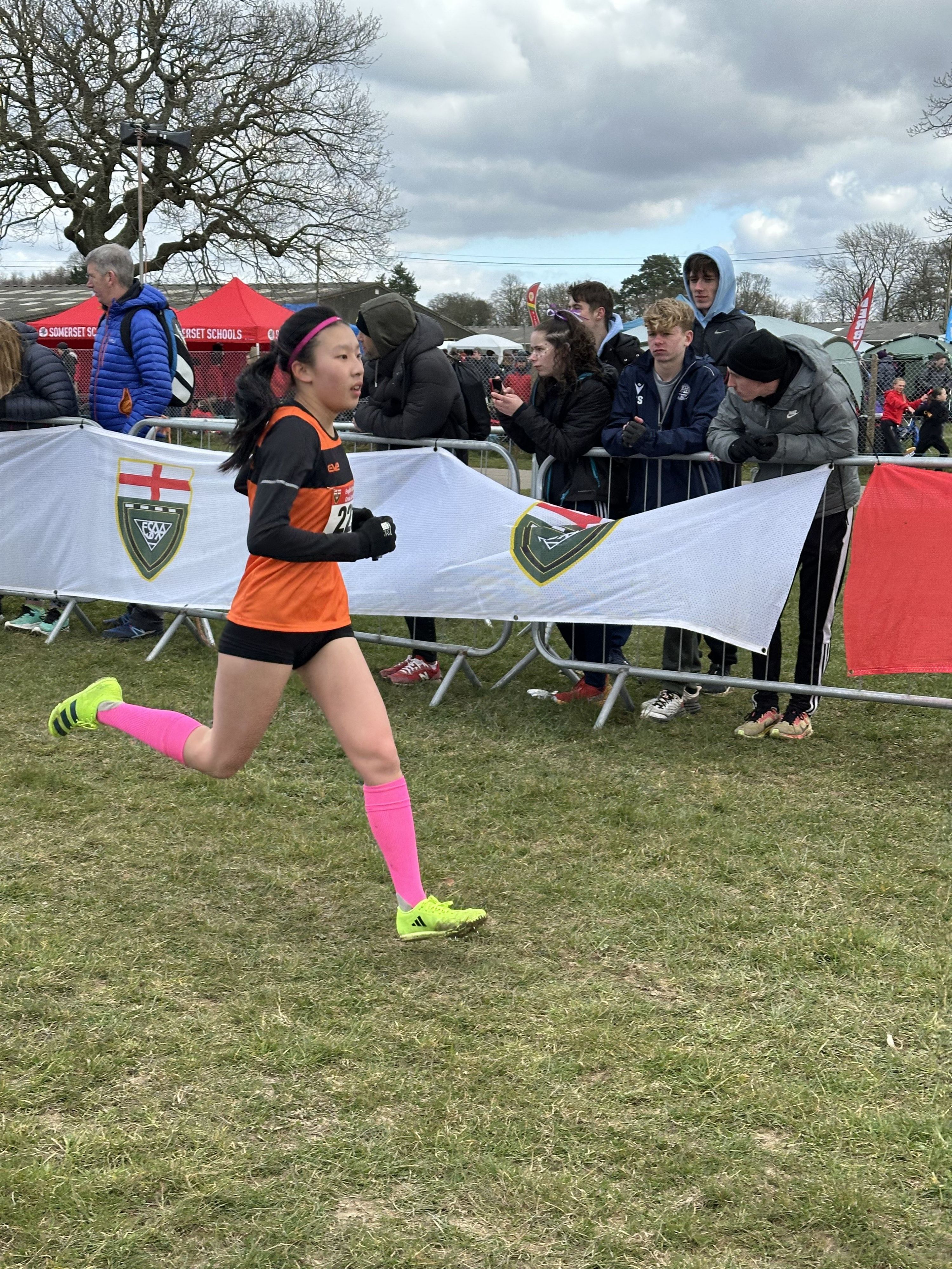 Photo of cross-country championship participant Sarena So