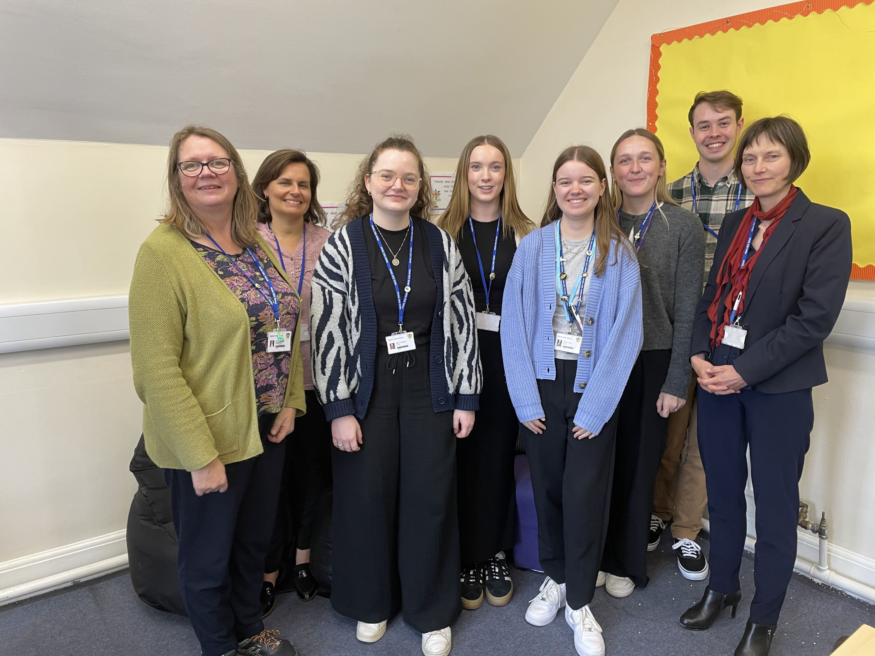 Photo of the Learning Support team