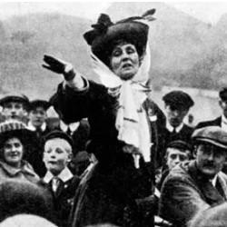 Photo of Emmeline Pankhurst
