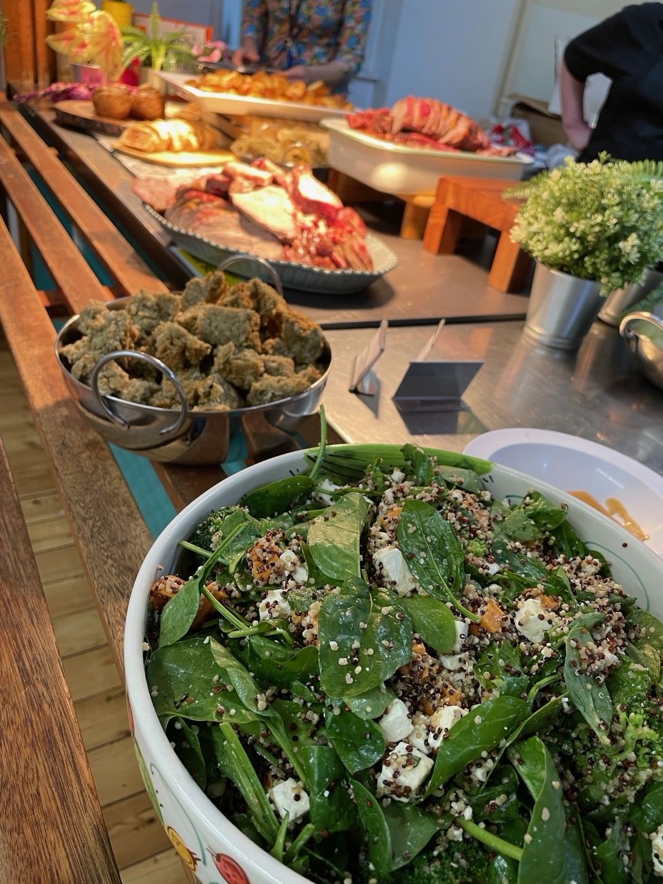 Photo of food served in the Dining Hall